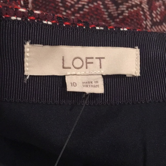 Loft | NWT Faux Wrap Skirt 10 - Picture 6 of 10